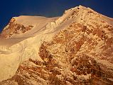 23 Sunrise On Shishapangma East Face Close Up From Kong Tso